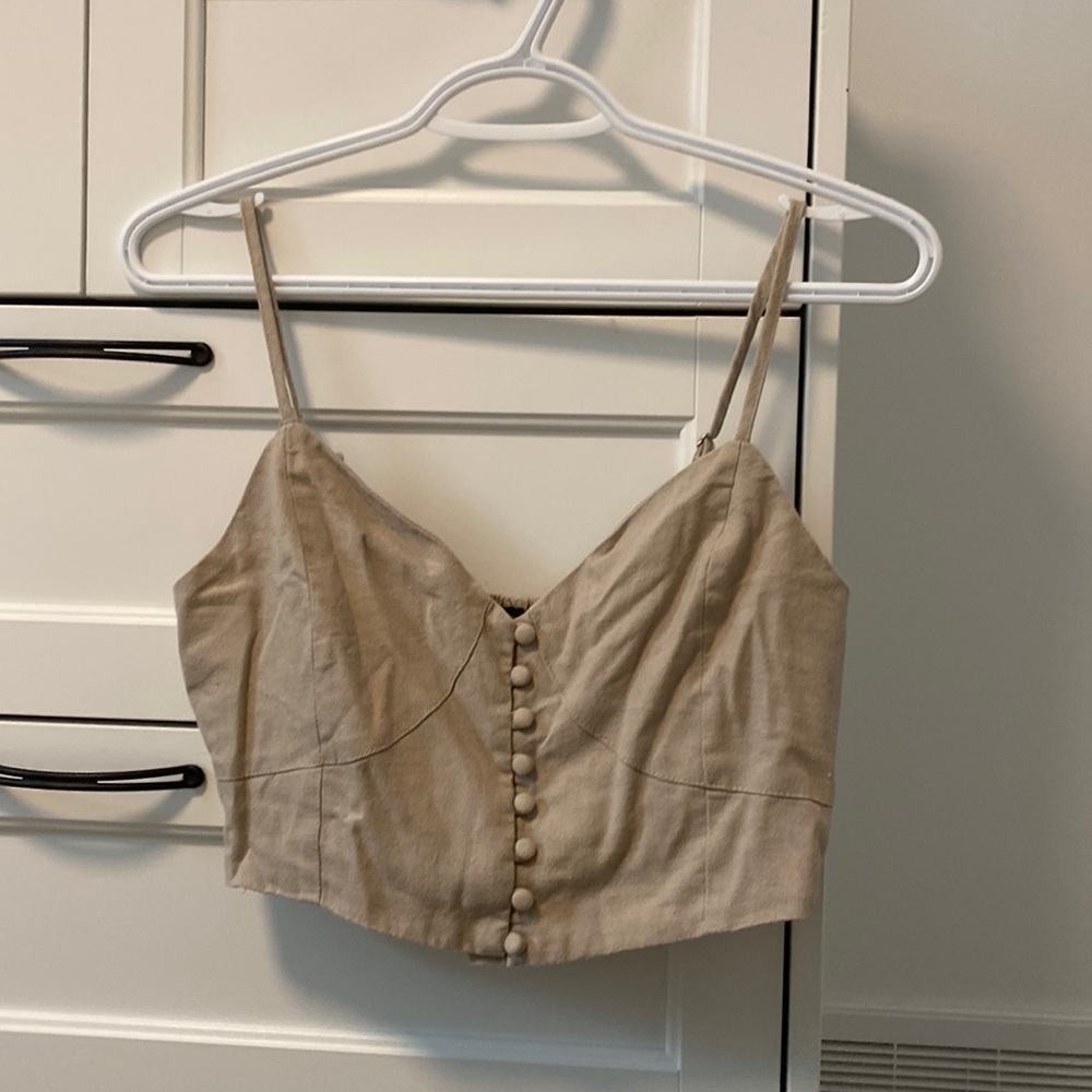 Small Beige Tank